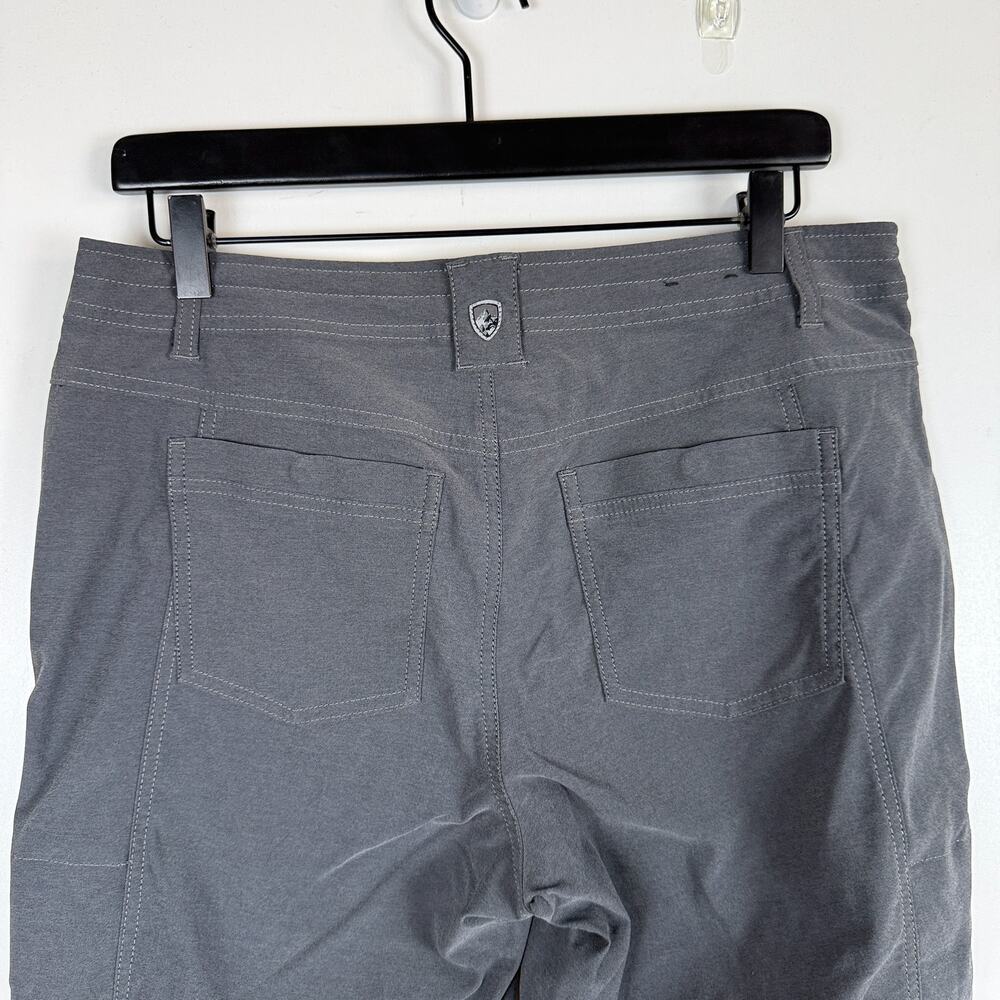 KUHL Womens Trekr Kapri Outdoor Hiking Pants Gray - 10 - Picture 6 of 10